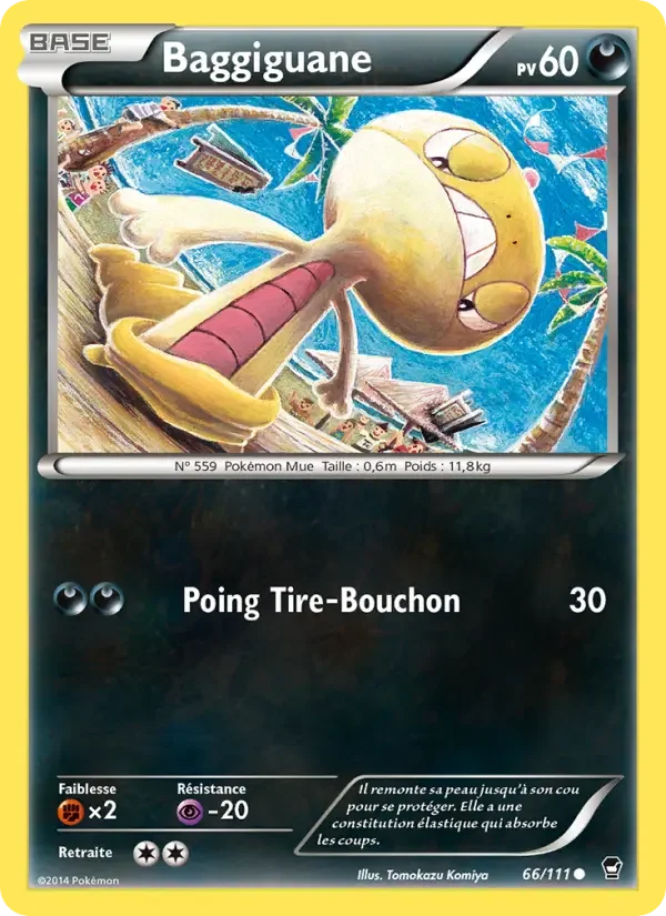 Carte Pokémon Baggiguane — Poings Furieux