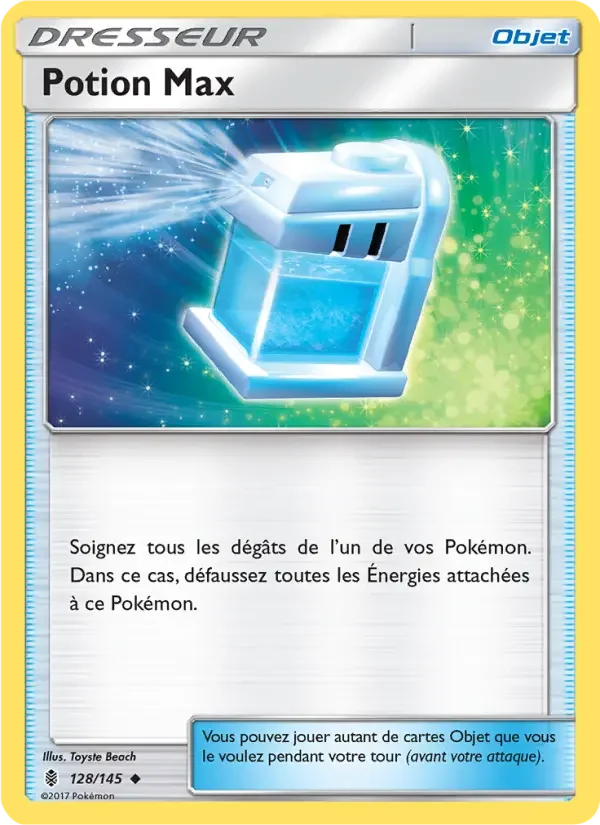 Carte Potion Max
