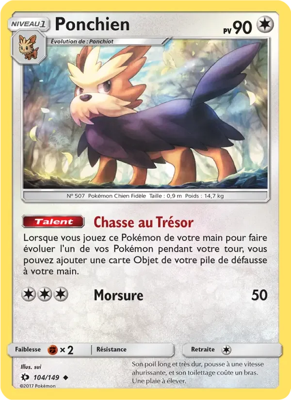Carte Ponchien