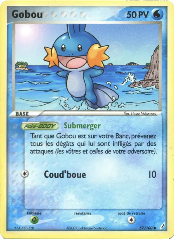 Carte Pokémon Gobou — Gardiens de Cristal