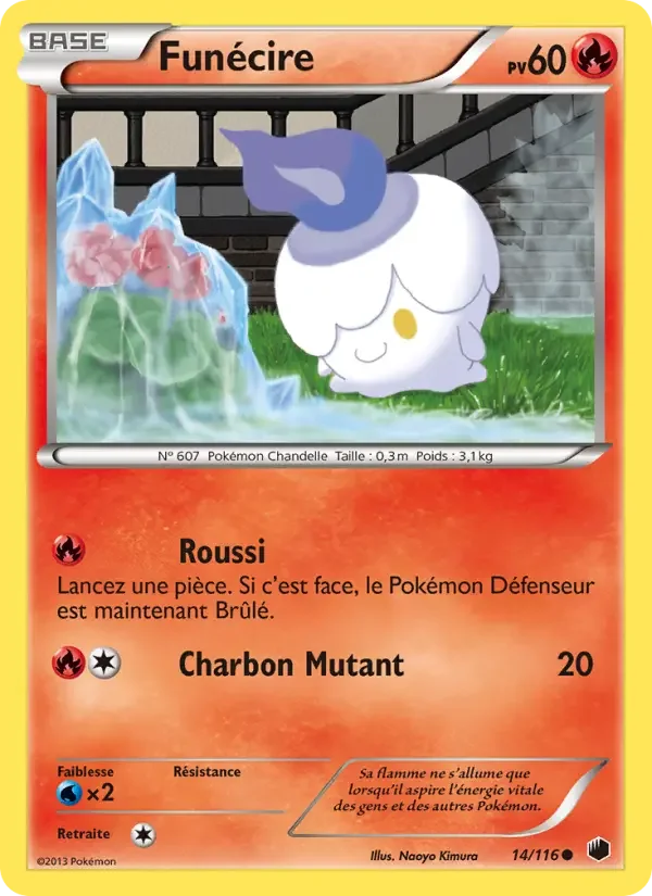 Carte Pokémon Funécire — Glaciation Plasma