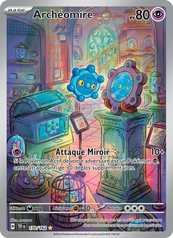 Carte Pokémon Archéomire — Forces Temporelles