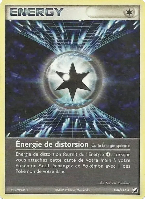 Carte Énergie de distorsion