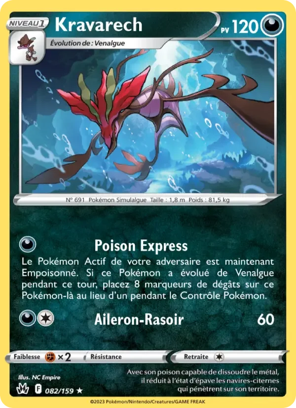 Carte Pokémon Kravarech — Zénith Suprême