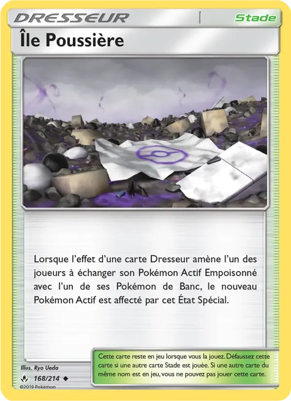 Carte Pokémon Île Poussière — Alliance Infaillible