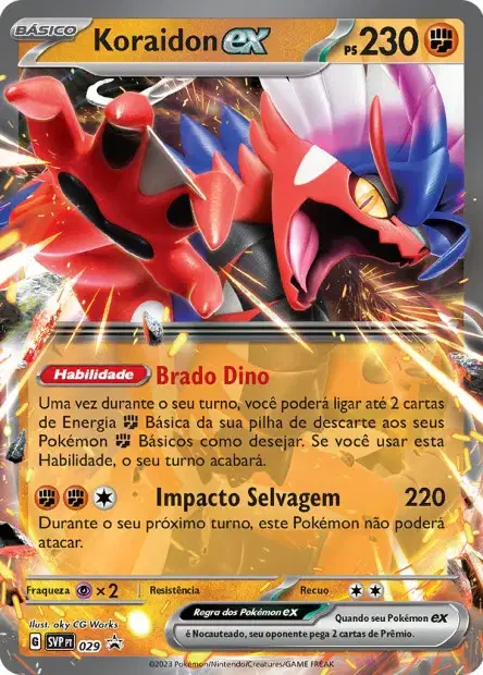 Carte Koraidon ex