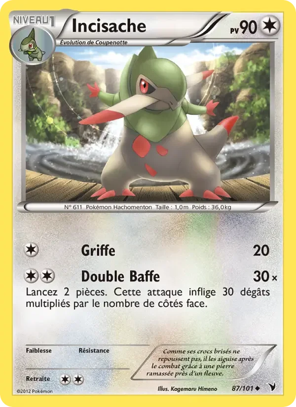 Carte Pokémon Incisache — Nobles Victoires