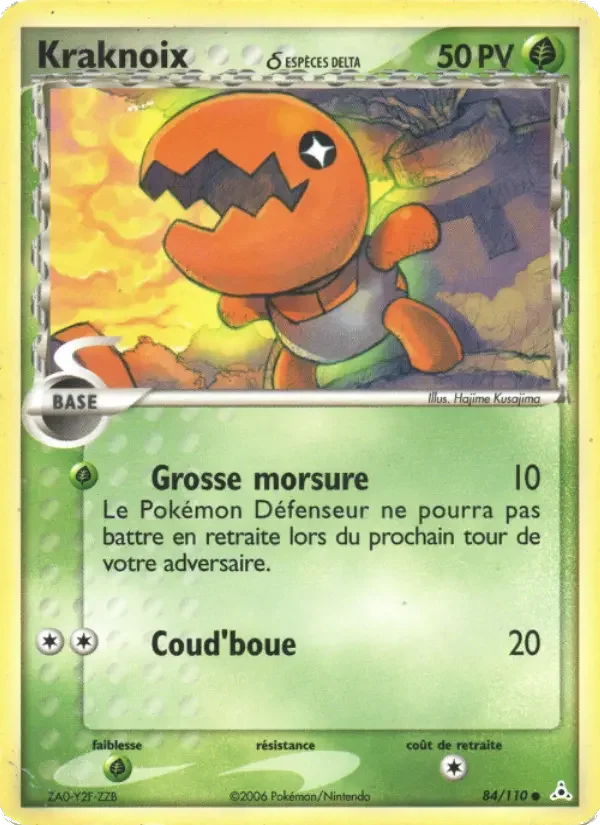 Carte Kraknoix δ