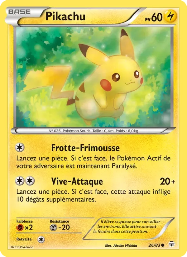 Carte Pikachu