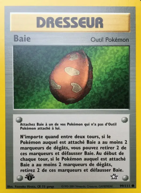 Carte Pokémon Baie — Neo Genesis