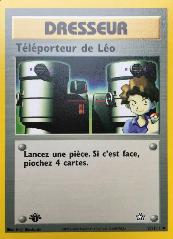 Carte Téléporteur de Léo