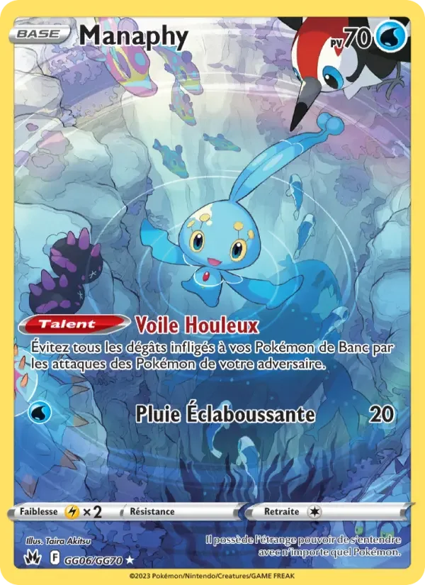 Carte Pokémon Manaphy — Zénith Suprême