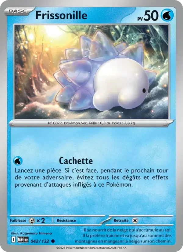Carte Pokémon Frissonille — Méga-Évolution