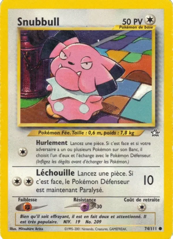Carte Snubbull