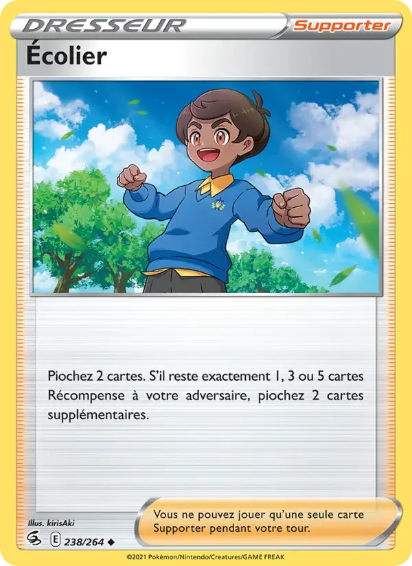 Carte Écolier