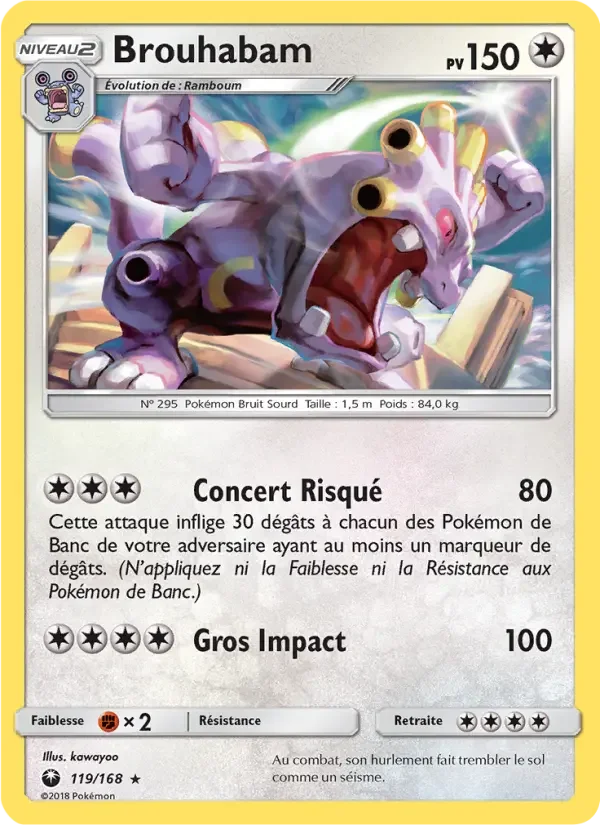 Carte Pokémon Brouhabam — Tempête Céleste