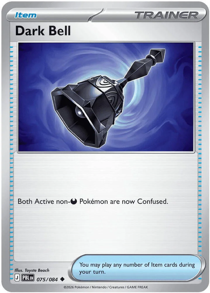 Carte Pokémon Dark Bell — Nuit Noire