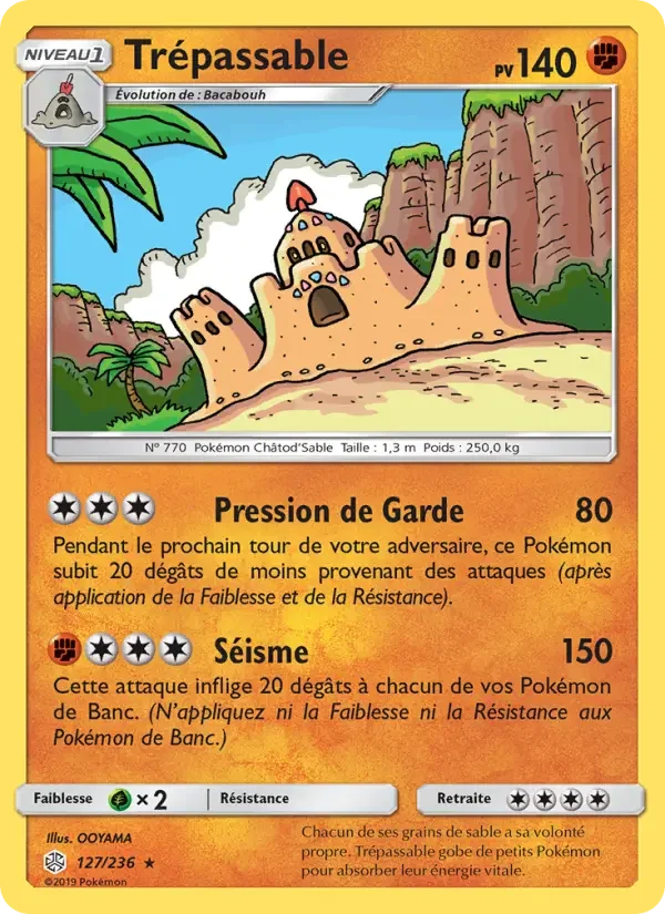 Carte Pokémon Trépassable — Éclipse Cosmique
