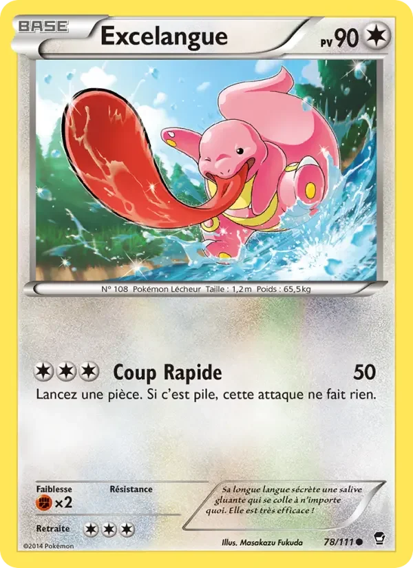 Carte Pokémon Excelangue — Poings Furieux