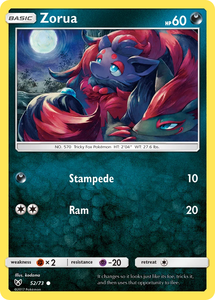 Carte Zorua