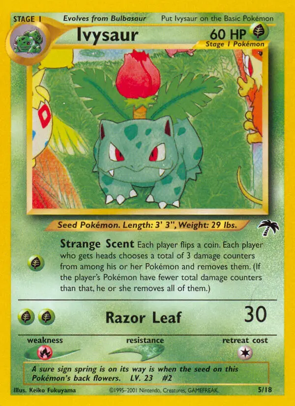 Carte Pokémon Herbizarre — Southern Islands