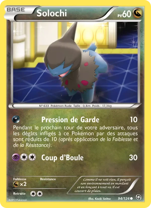 Carte Pokémon Solochi — Dragons Exaltés