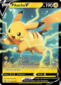 Carte Pikachu V