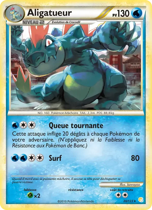 Carte Aligatueur