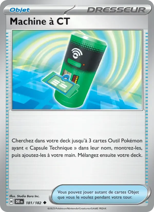 Carte Pokémon Machine à CT — Rivalités Destinées