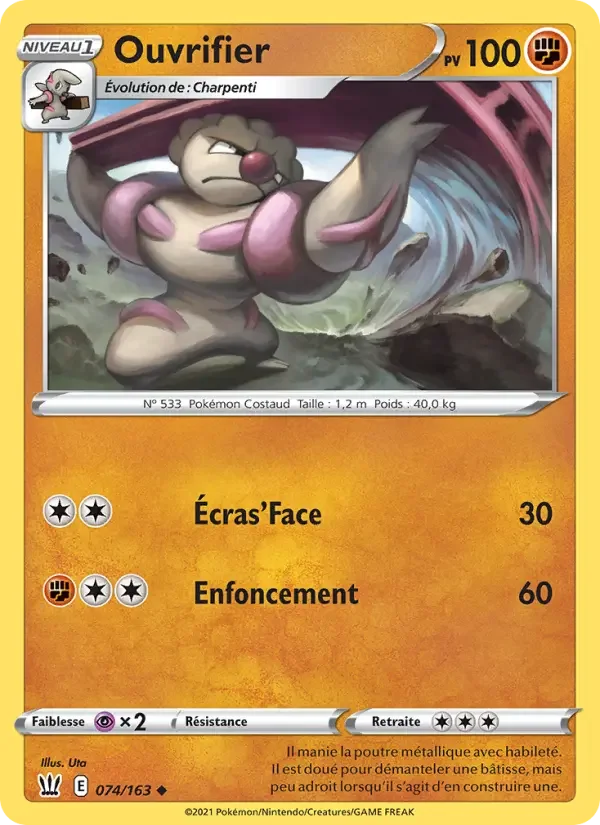 Carte Ouvrifier