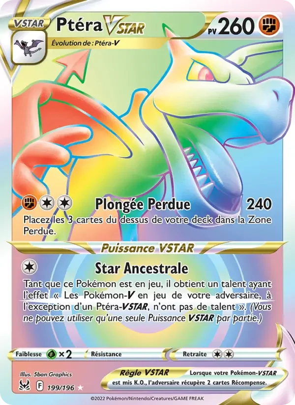 Carte Ptéra VSTAR