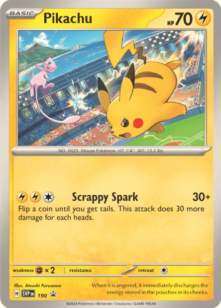 Carte Pikachu