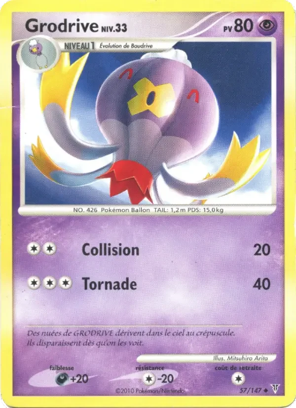 Carte Pokémon Grodrive — Vainqueurs Suprêmes