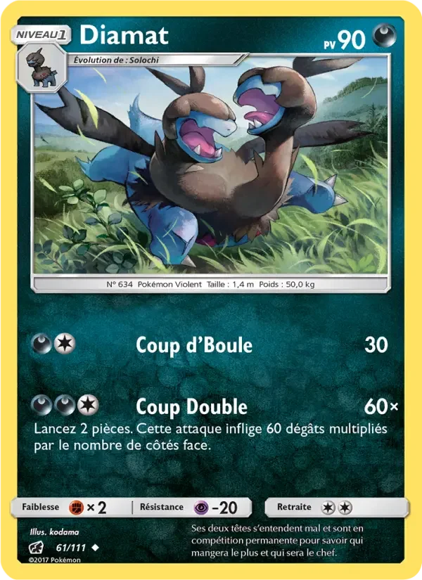 Carte Pokémon Diamat — Invasion Carmin