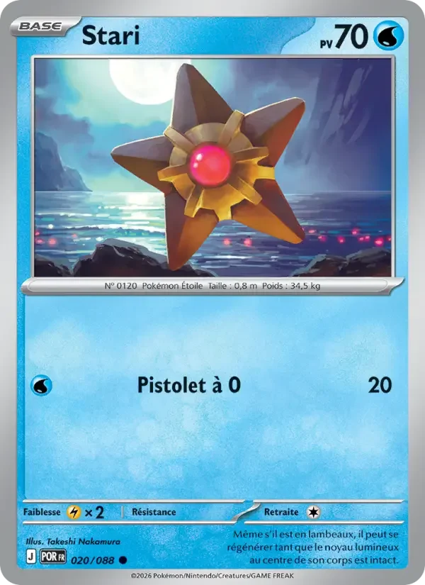 Carte Pokémon Stari — Équilibre Parfait