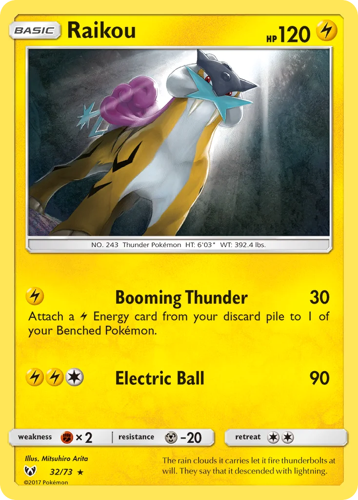 Carte Raikou