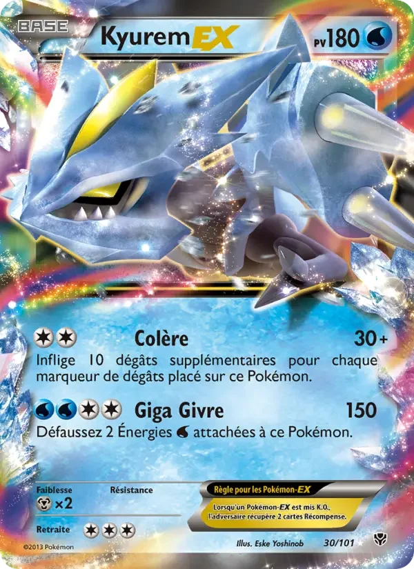 Carte Kyurem EX