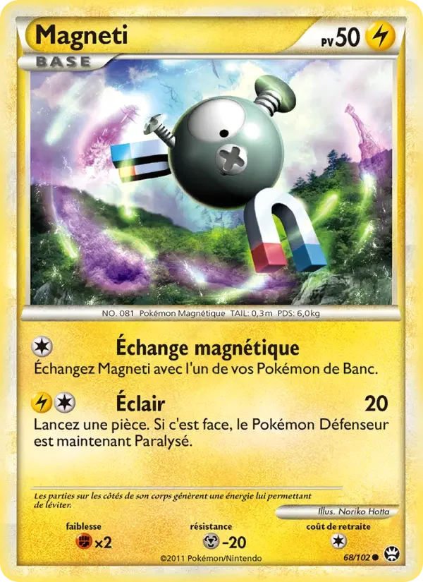 Carte Pokémon Magneti — Triomphe