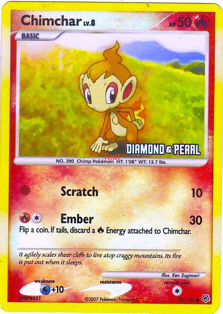 Carte Pokémon Ouisticram — Burger King Promos