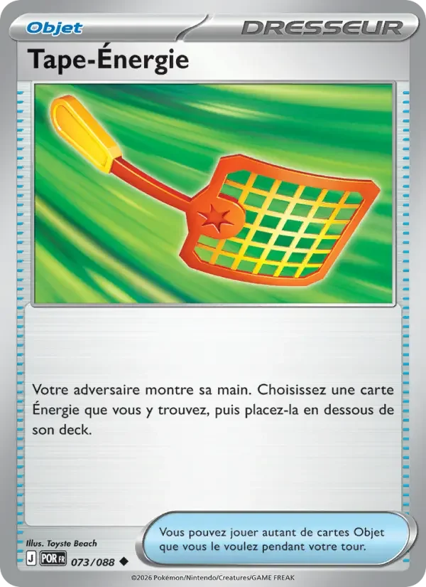 Carte Tape-Énergie