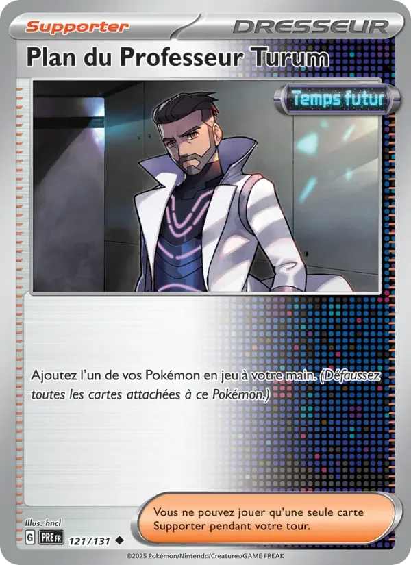 Carte Plan du Professeur Turum
