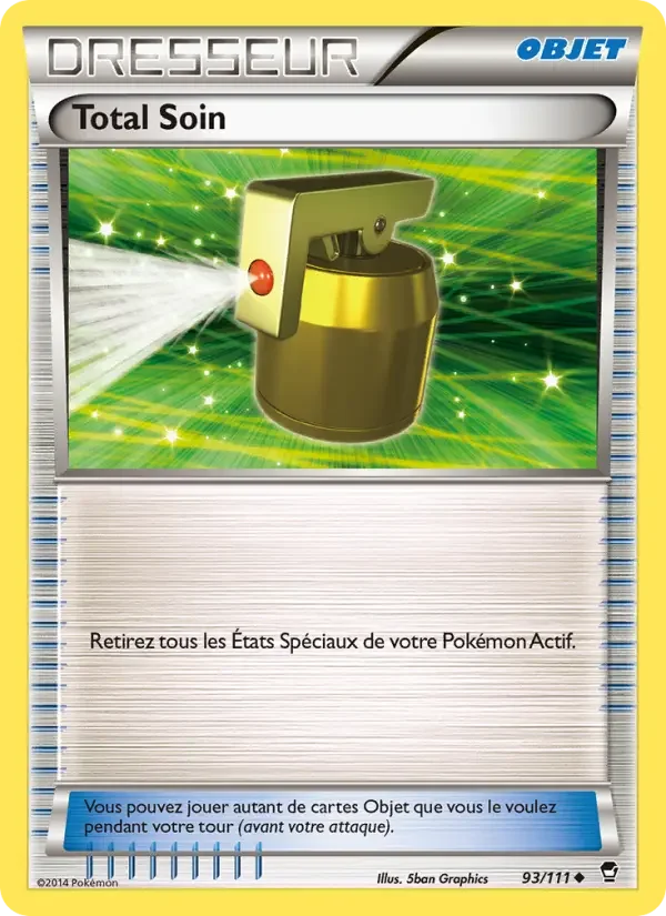 Carte Pokémon Total Soin — Poings Furieux