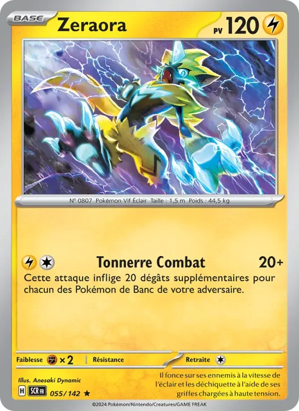 Carte Zeraora