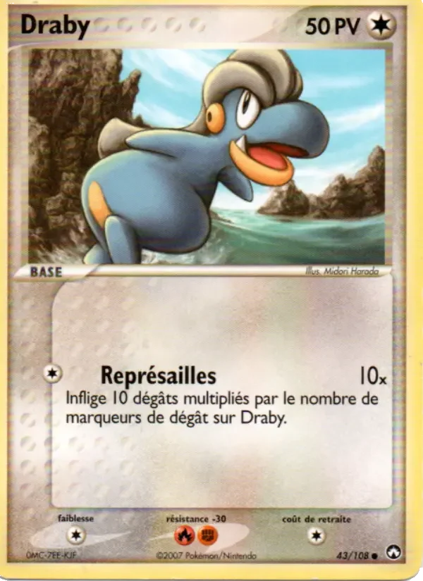 Carte Pokémon Draby — Gardiens du Pouvoir
