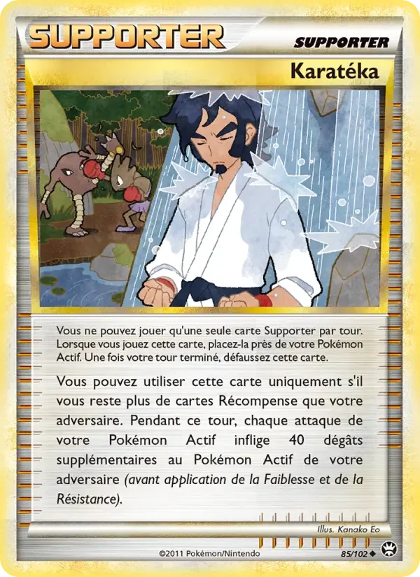 Carte Pokémon Karatéka — Triomphe