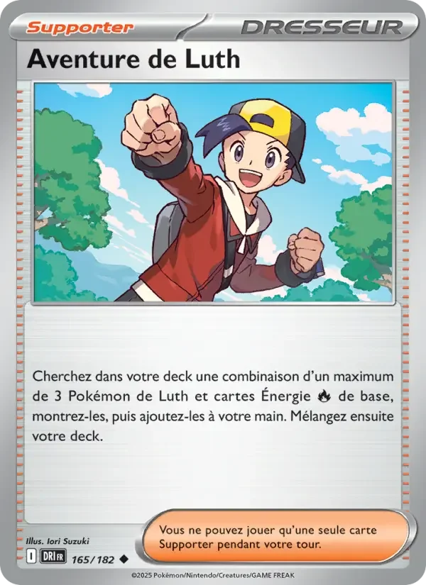Carte Pokémon Aventure de Luth — Rivalités Destinées