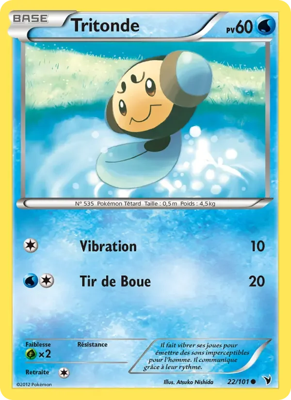 Carte Pokémon Tritonde — Nobles Victoires