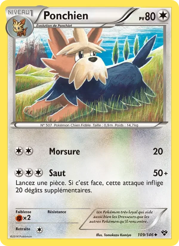 Carte Ponchien