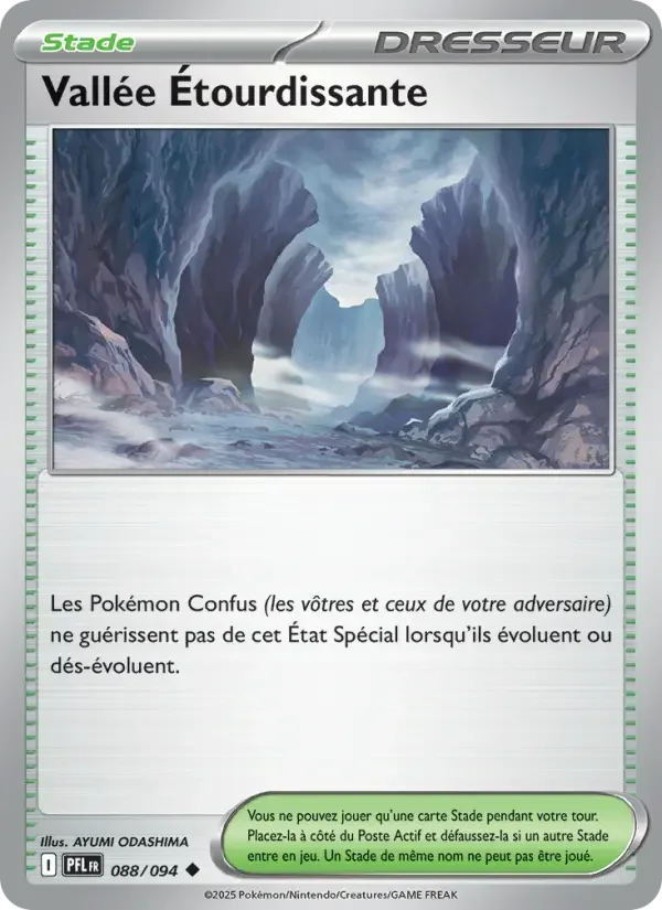 Carte Vallée Étourdissante