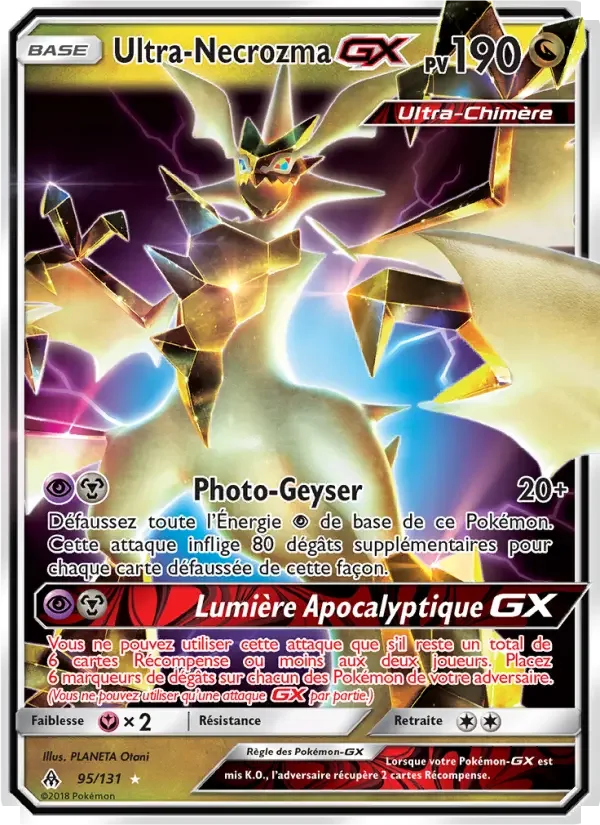 Carte Ultra-Necrozma GX